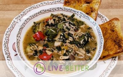 Turkey and Roasted Vegetable Soup